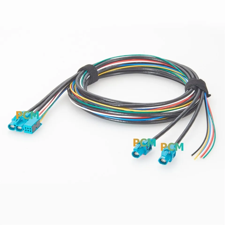H-MTD Automotive Ethernet Cable With Powerpin MQS