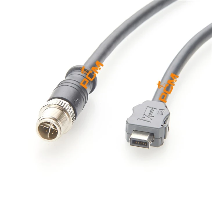 GigE Vision Ix Industrial A Key Ethernet Cat6a Cable