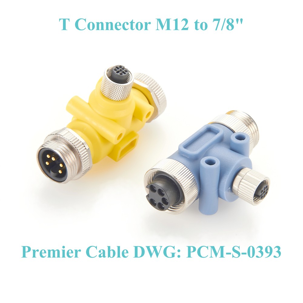 Bus system T-connector DeviceNet M12 A-Code to 7/8-16UNF Parallel distributor Bus system T-connector DeviceNet M12 A-Code to 7/8-16UNF Parallel distributor